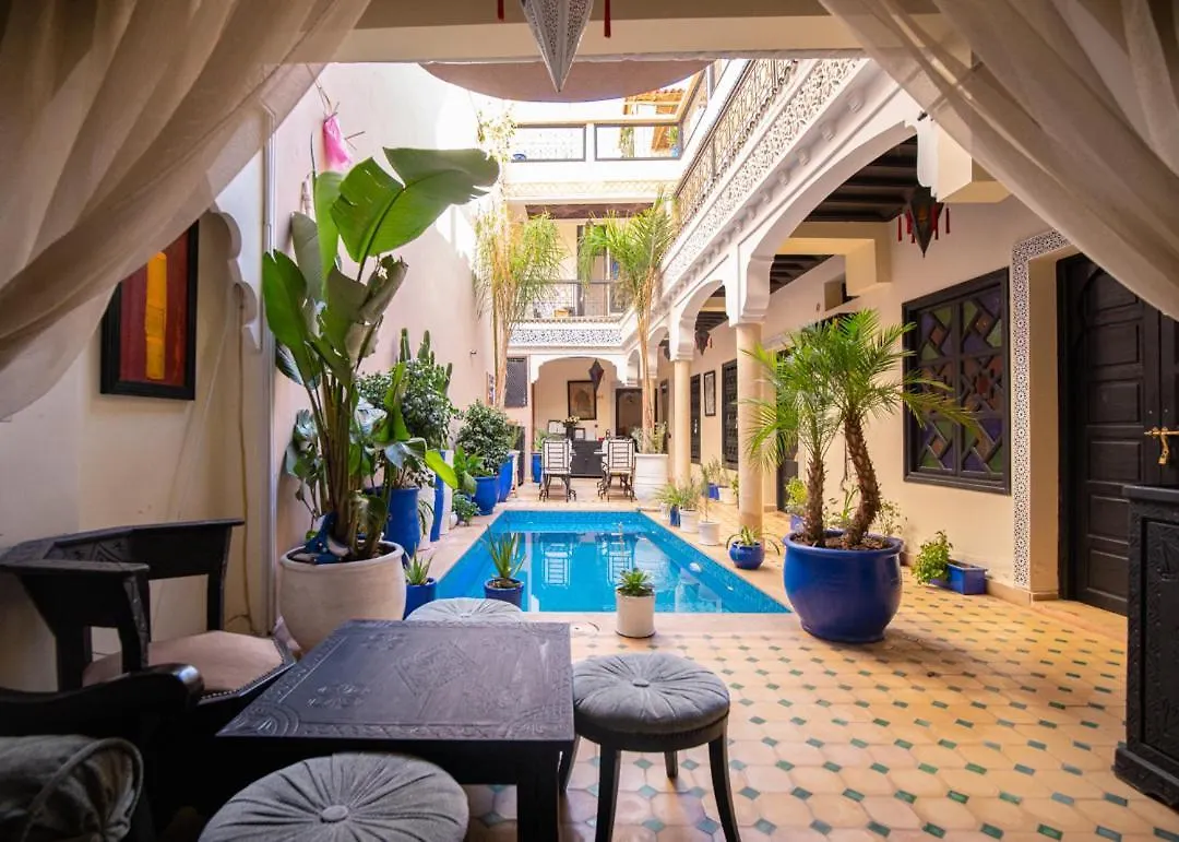 Bed & Breakfast Riad Tala Marakéš Maroko